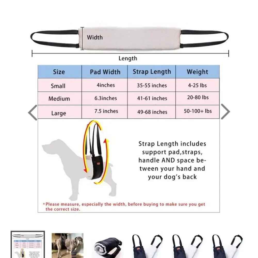Loobani Pet Assist Size Large Dog